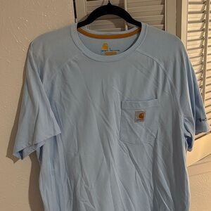 Carhartt Men's Sky Blue Short Sleeve Tee